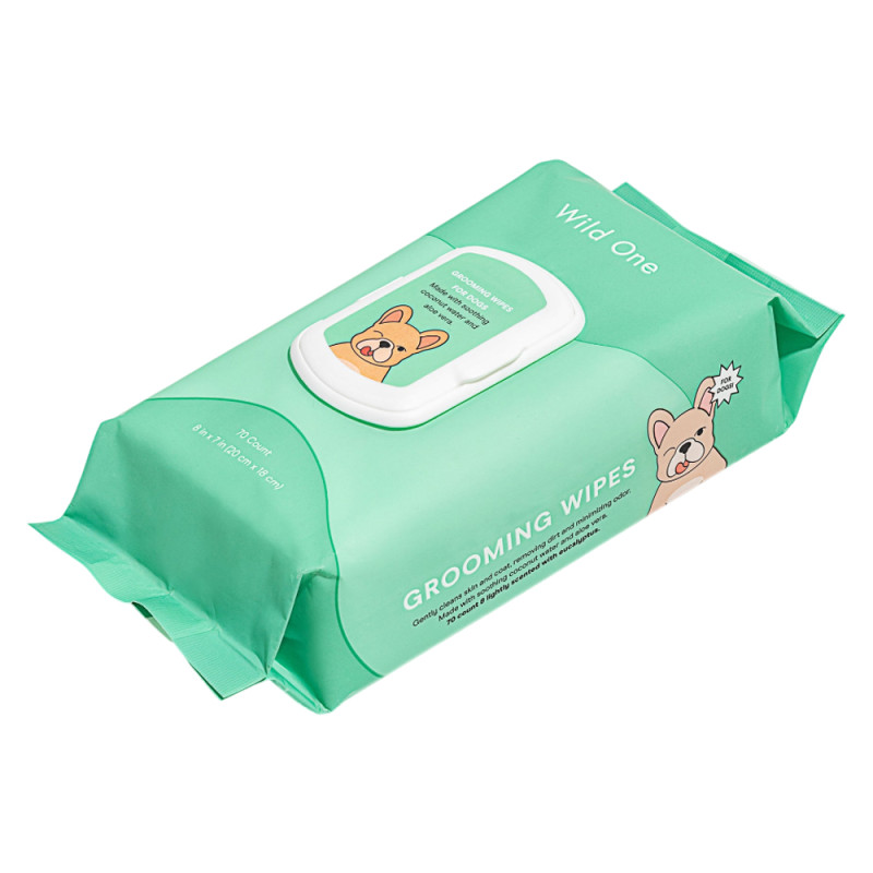 Wild One Lingettes de toilettage pour chien