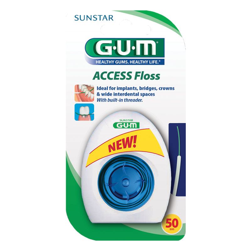 GUM Access Floss 50 Fils dentaires 3200