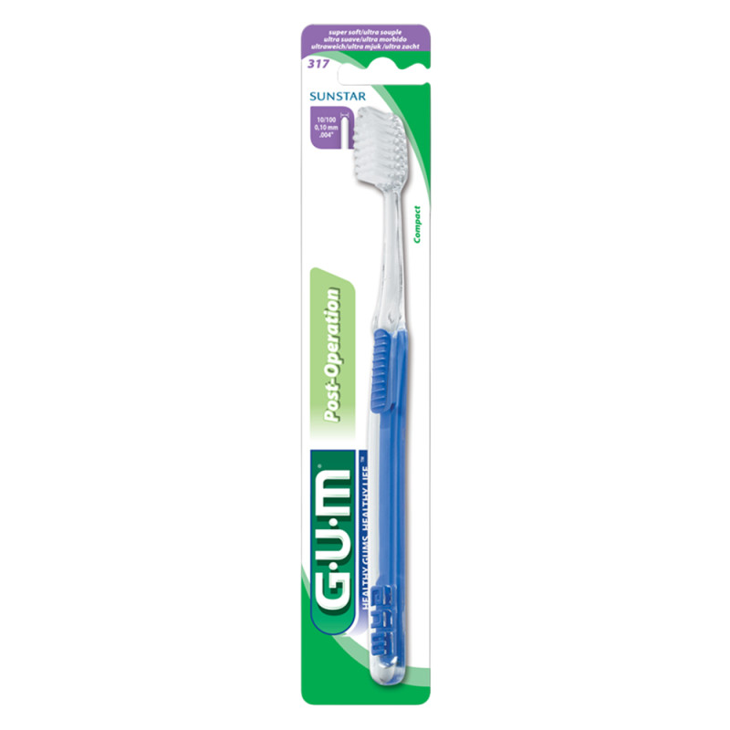 Gum Post Opération délicate 317 Brosse à dents