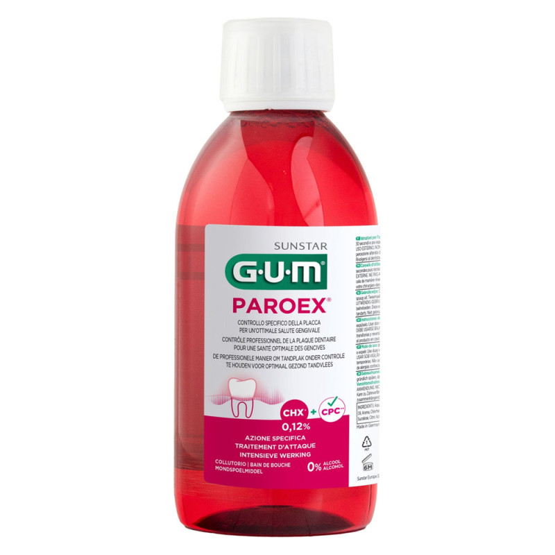 GUM Paroex 0,12% Bain de bouche 500ml