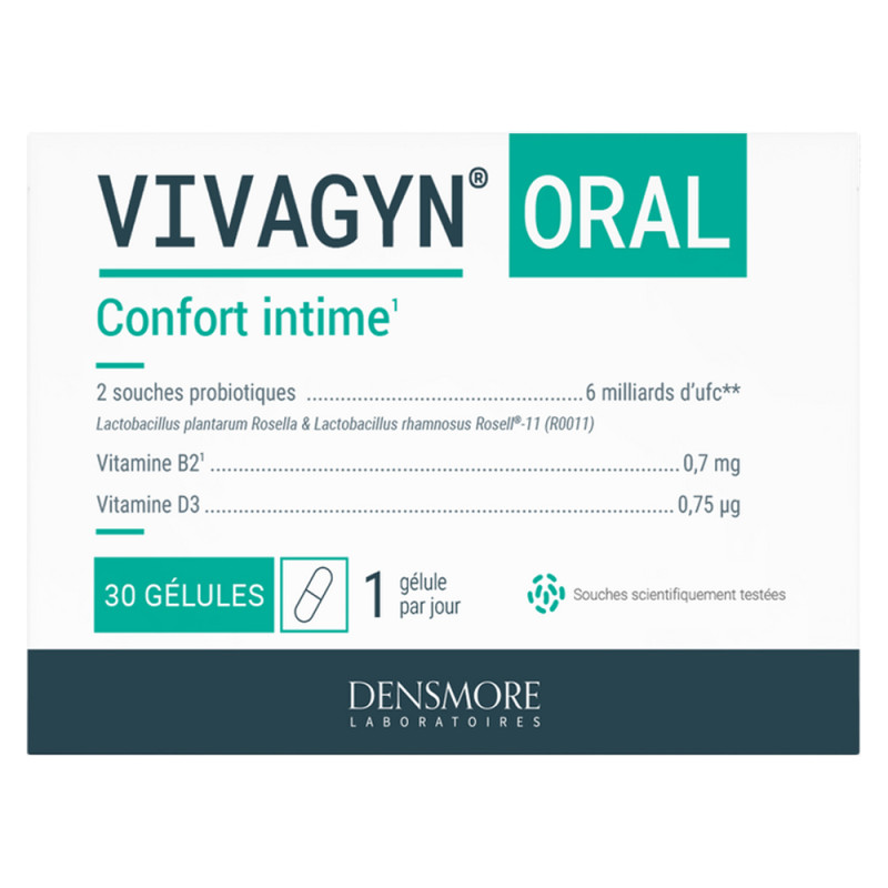 Densmore Vivagyn Voie Orale Confort intime 30 gélules