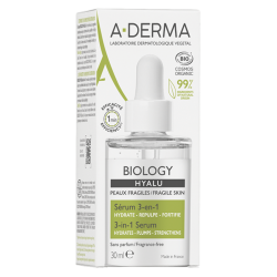 A-Derma Biology Hyalu Sérum 3-en-1 bio 30ml