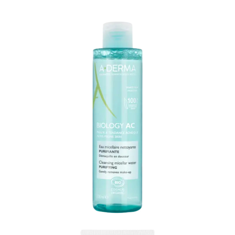 A-Derma Biology AC Eau micellaire nettoyante purifiante 200ml