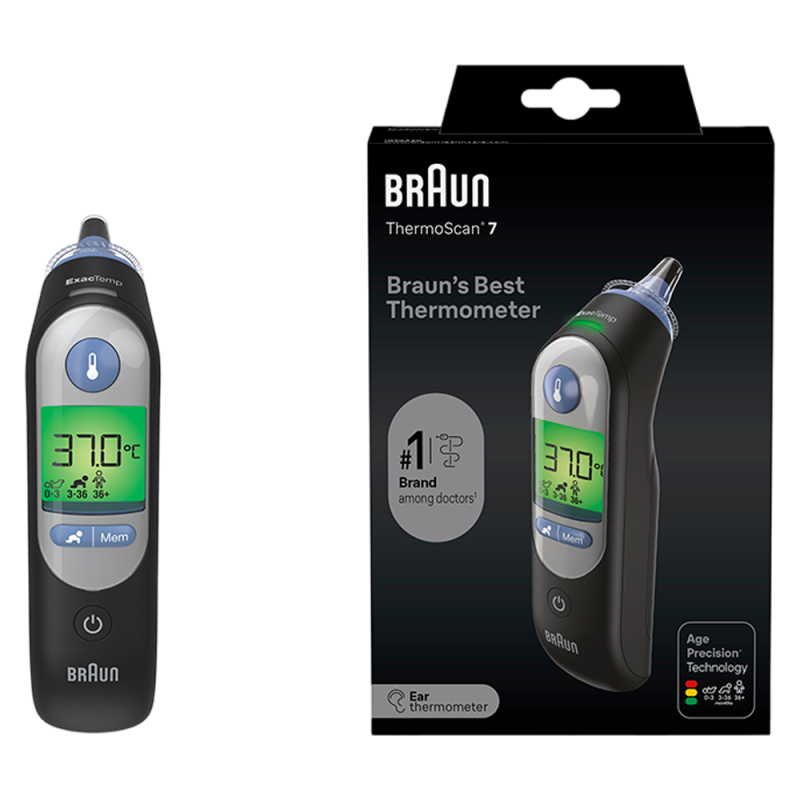 Braun ThermoScan 7 Thermomètre auriculaire IRT6520
