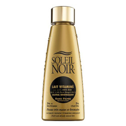 Soleil Noir Lait vitaminé ultra bronzant sans filtre 150ml