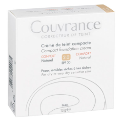 Avène Couvrance Crème de teint compacte confort naturel 2.0 SPF30 - 10gr