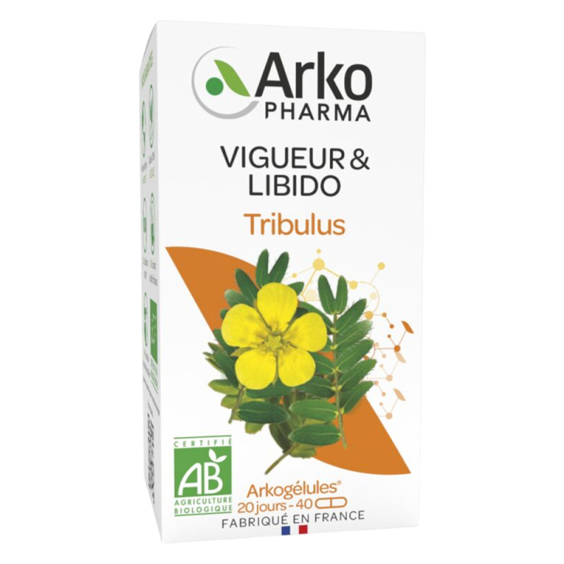 Arkopharma Arkogélules Tribulus bio 40 gélules