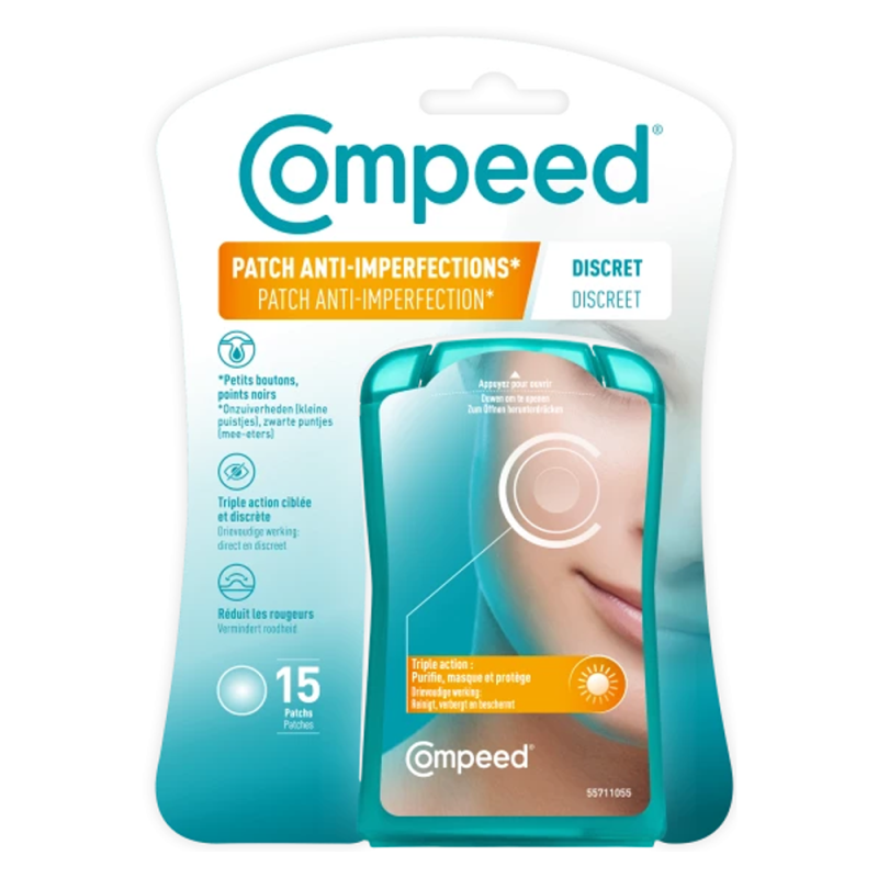 Compeed Patch Anti-Imperfections Discret 15 patchs