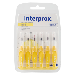 Dentaid Interprox 6 brossettes mini jaune