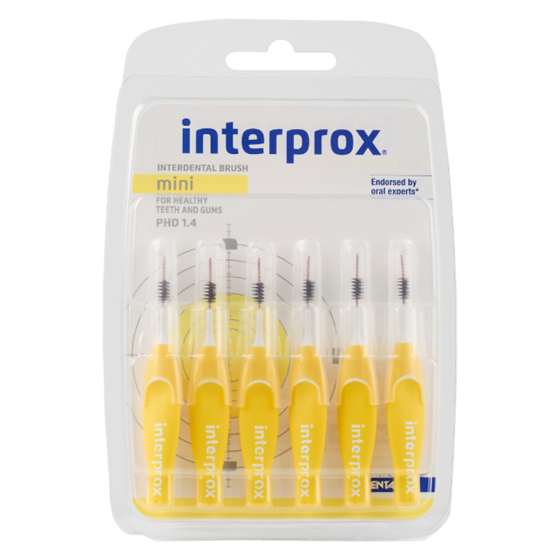 Dentaid Interprox 6 brossettes mini jaune