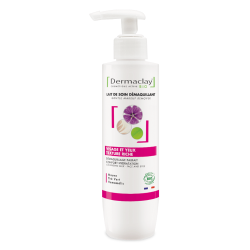 Dermaclay Lait démaquillant texture riche bio 200ml