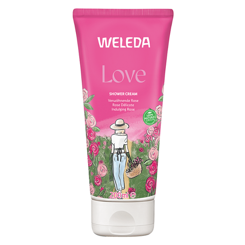 Weleda Love Crème de douche rose délicate 200ml