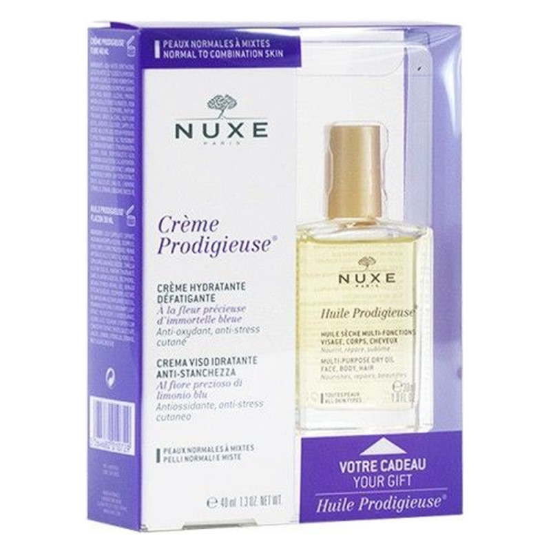 Nuxe Coffret Crème Prodigieuse 40ml et Huile Prodigieuse 30ml