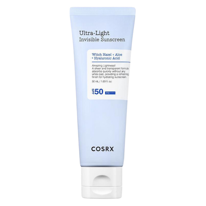 Cosrx Ultra-Light Invisible Crème solaire SPF50 - 50ml