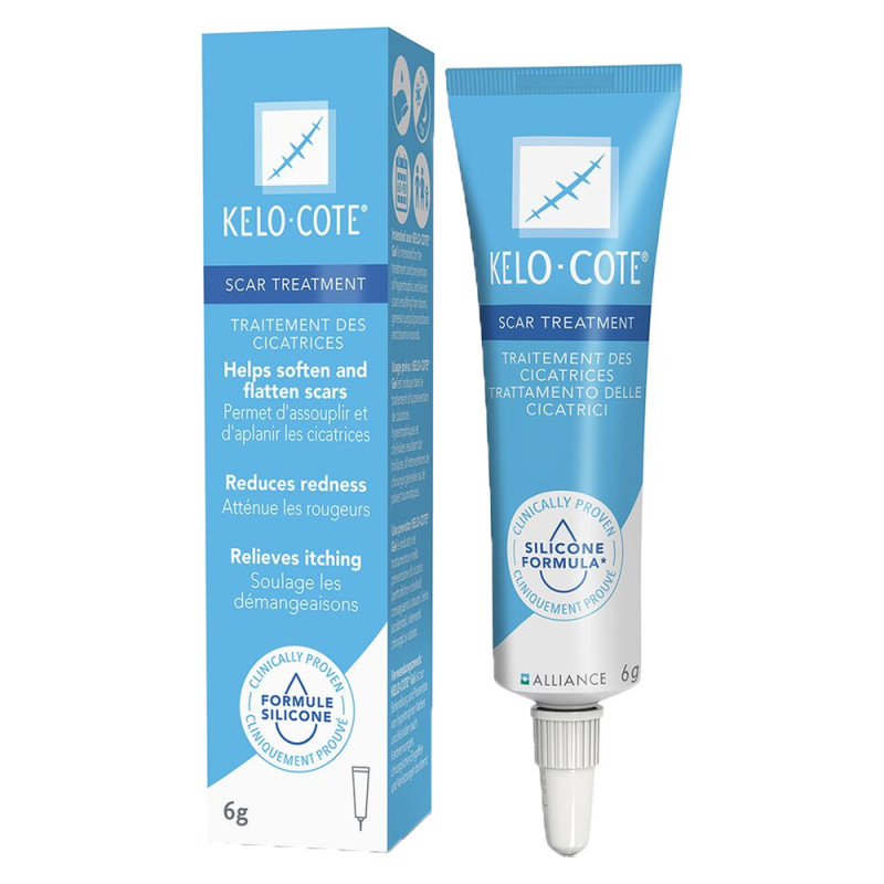 Kelo-Cote Gel de silicone pour cicatrices 6gr