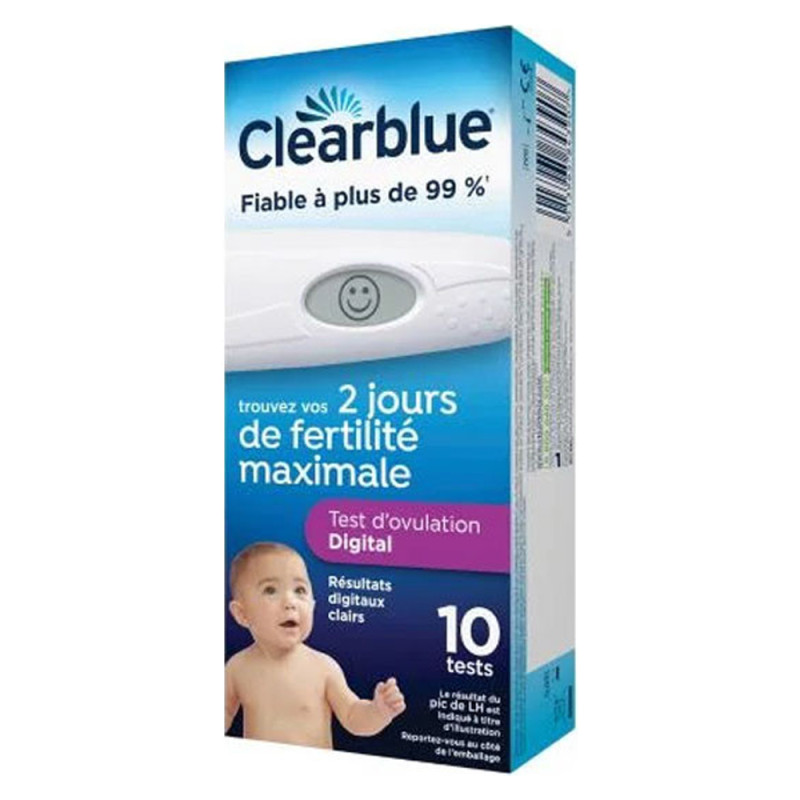 Clearblue Test d'ovulation digital 20 tests