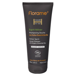 Florame Homme Esprit Vétiver Shampooing douche 200ml