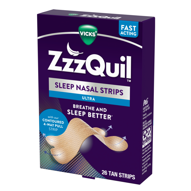 ZzzQuil 26 Bandelettes nasales