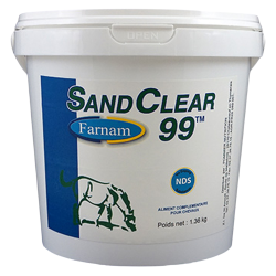 Farnam sand clear 99 granulés seau de 1.36kg