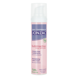 Jonzac Sublimactive peau mature Crème rose revitalisante bio 40ml