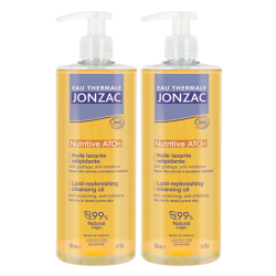 Jonzac Nutritive ATO+ Huile lavante relipidante bio lot de 2x500ml