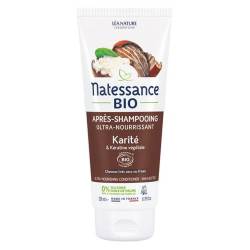 Natessance Après-shampooing ultra-nourrissant Karité et Kératine végétale bio 200ml