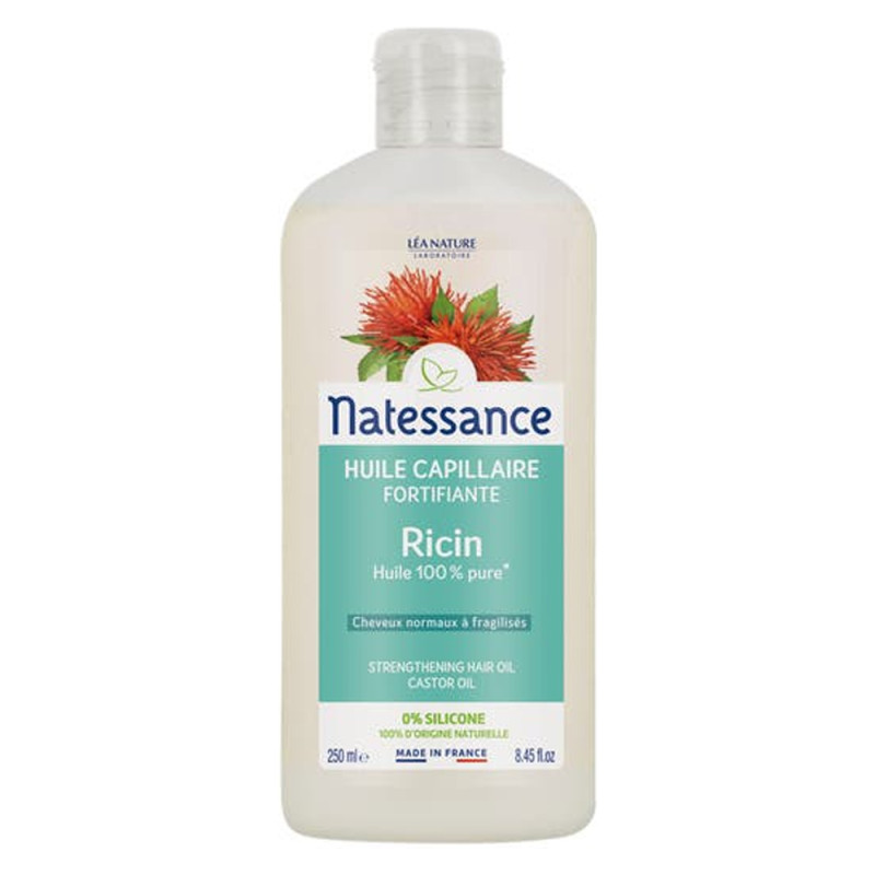 Natessance Huile capillaire fortifiante Ricin 250ml