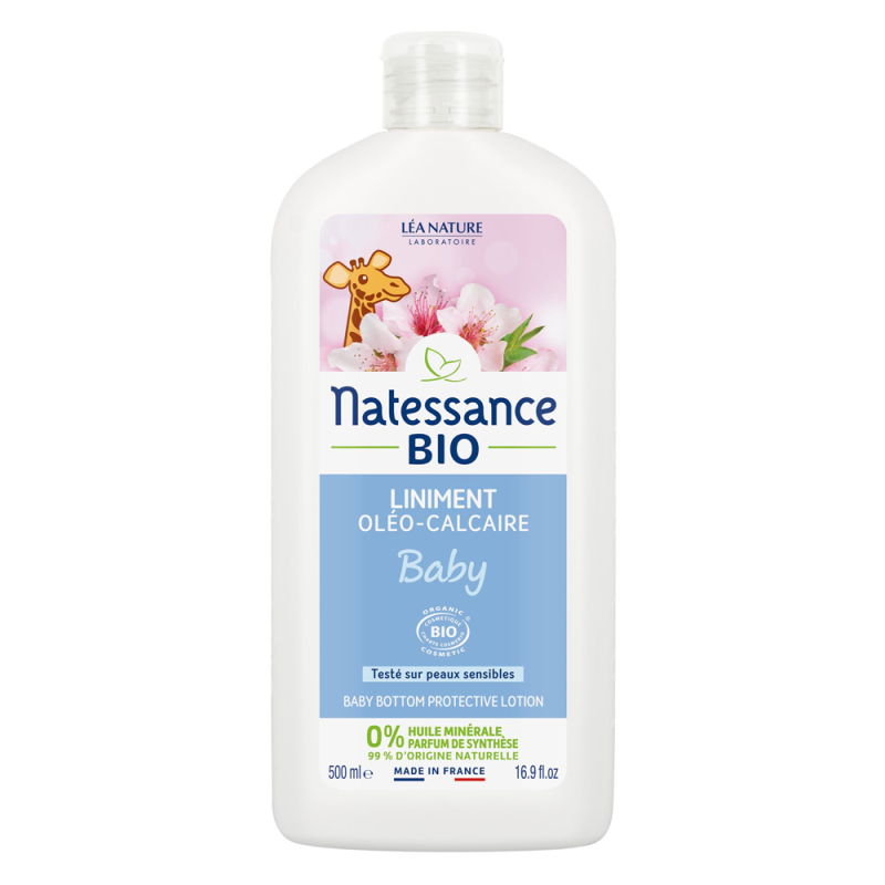 Natessance Bio Liniment oléo-calcaire baby 500ml