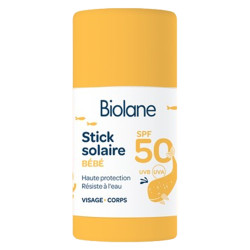Biolane Stick Solaire bébé SPF50 - 20ml