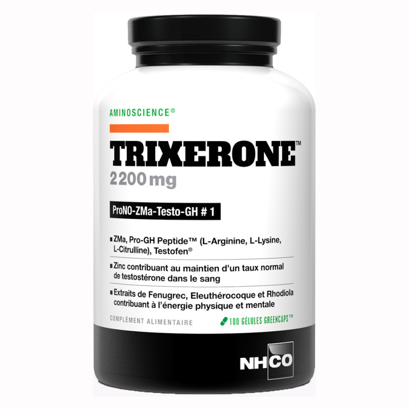 Nhco Trixerone Puissance et vigueur masculine 100 gélules
