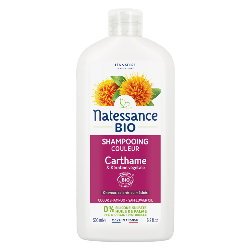 Natessance Bio Shampooing couleur carthame bio 500ml