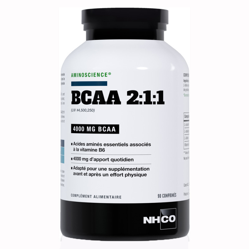 Nhco BCAA 2:1:1 Aminoscience® 90 comprimés