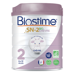 Biostime SN-2 Bio chèvre 2 Lait de 6 -12 mois 800gr