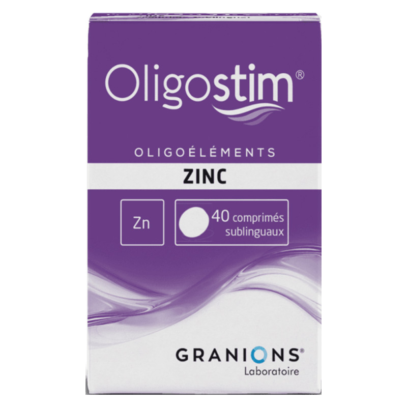 Granions Oligostim Zinc 40 comprimés