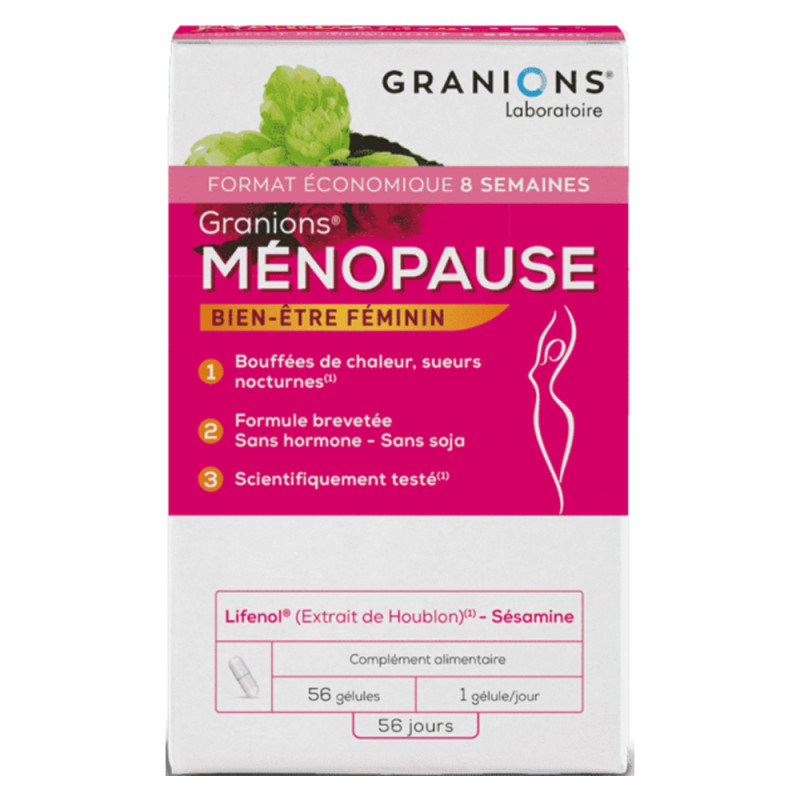 Granions Ménopause 56 gélules