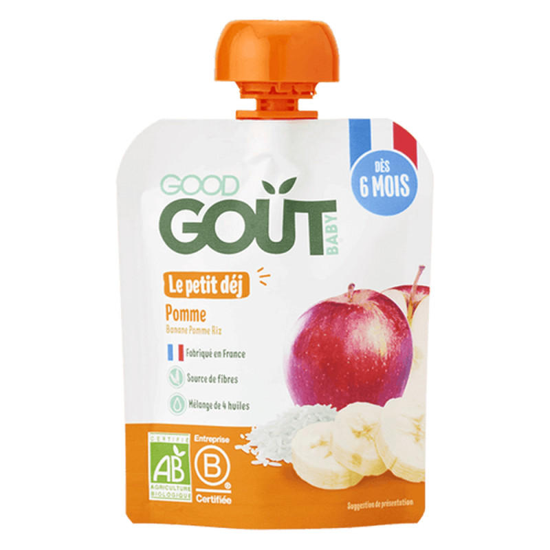 Good Goût Le petit déj Pomme bio 70gr