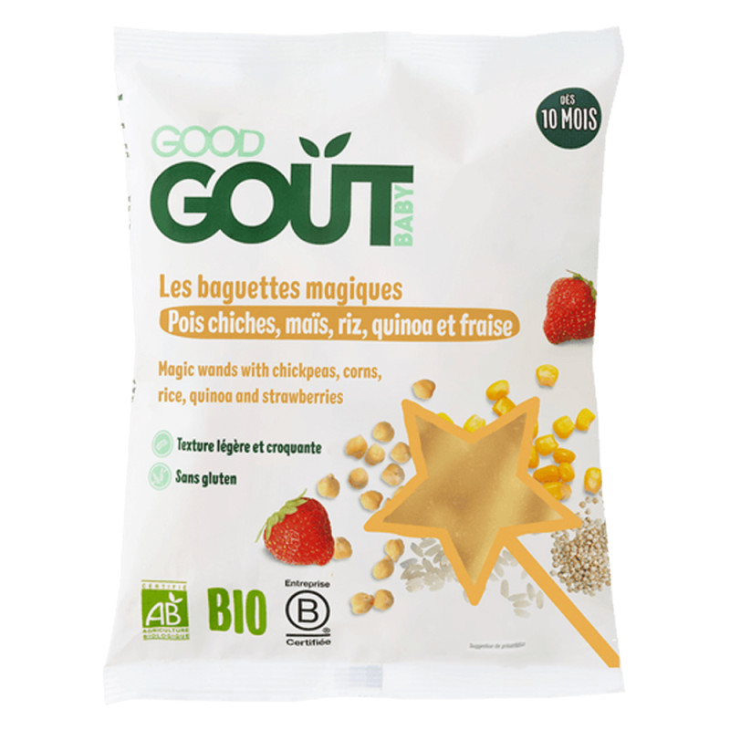 Good Goût Les baguettes magiques bio 35gr