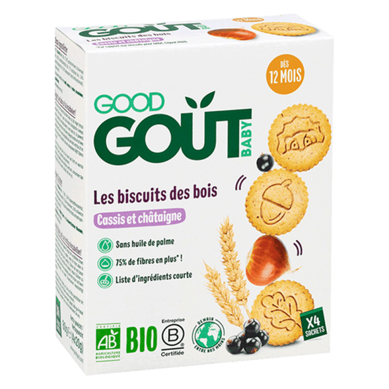 Good Goût Les biscuits des bois dès 12 mois 80gr