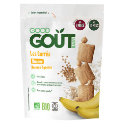 Good Goût Les carrés banane dès 8 mois bio 50gr