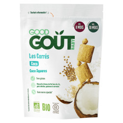 Good Goût Les carrés noix de coco dès 8 mois bio 50gr