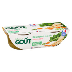 Good Goût Mijoté de panais chou kale et saumon dès 6 mois 2 x 190gr