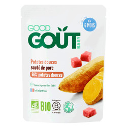 Good Goût Patates douces sauté de porc bio 190gr