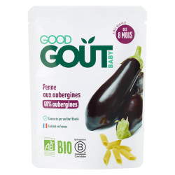Good Goût Penne aux aubergines dès 8 mois bio 190gr