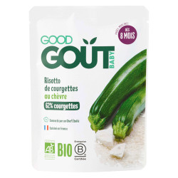 Good Goût Risotto de courgettes au chèvre dès 8 mois bio 190gr