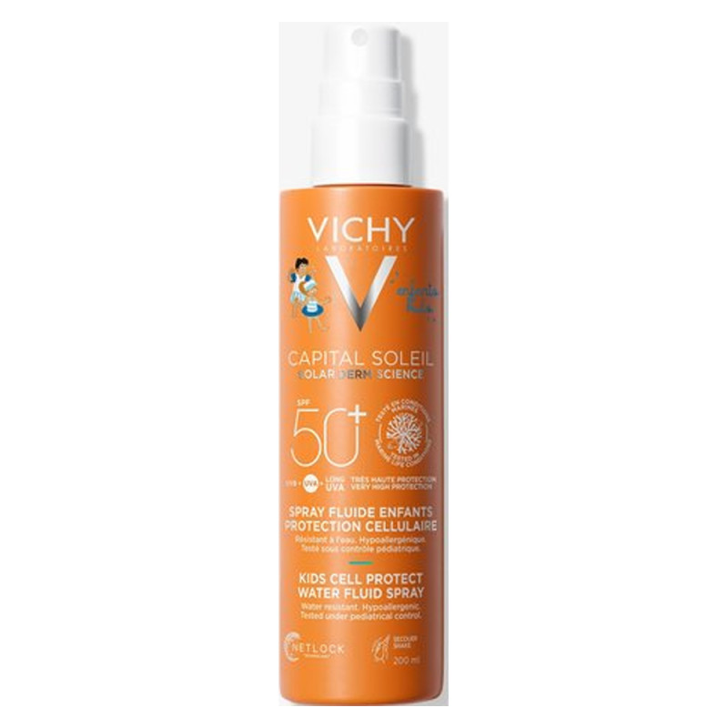 Vichy Capital Soleil Spray fluide protecteur pour enfant SPF 50+ 200ml
