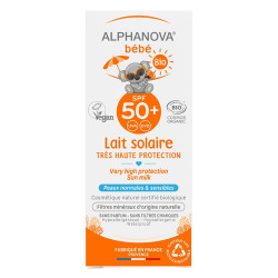 Alphanova Bébé Lait Solaire Bio SPF 50+ 50ml