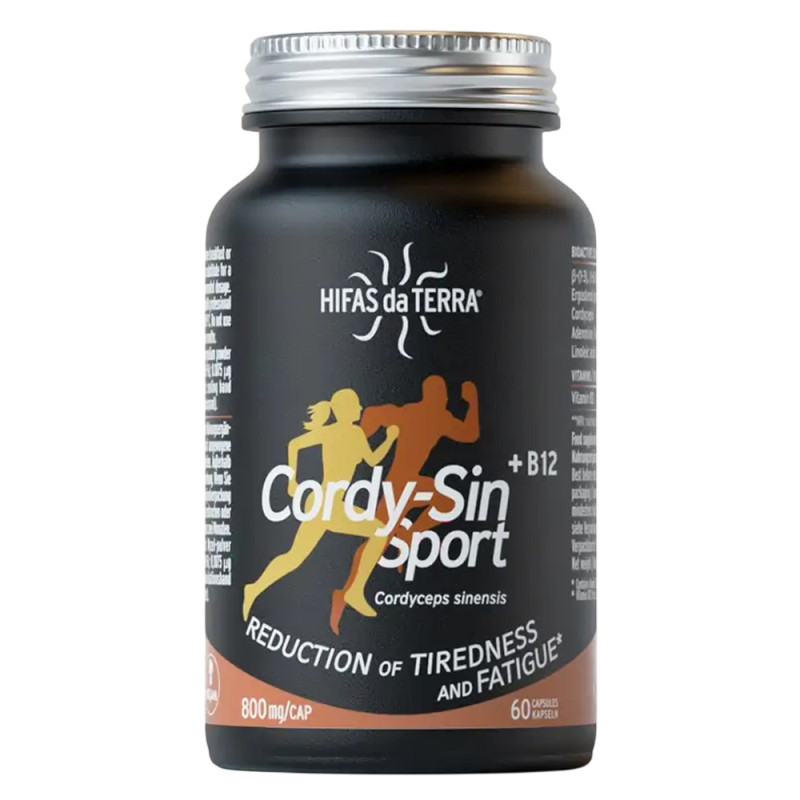 Hifas da Terra Cordy-Sin Sport 60 gélules