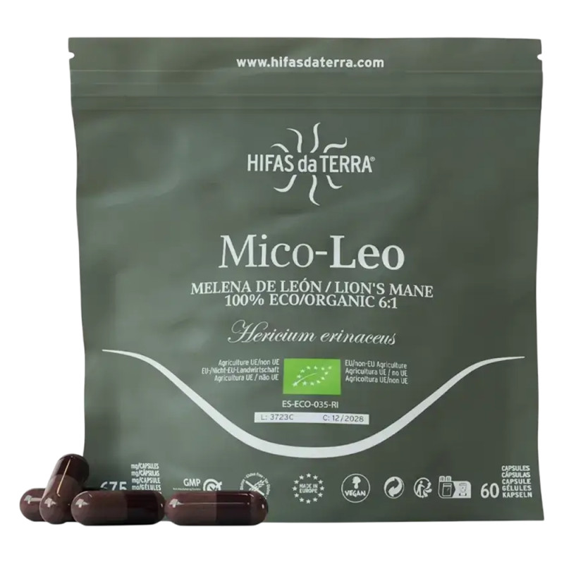 Hifas da Terra Mico-Leo Recharge 60 capsules
