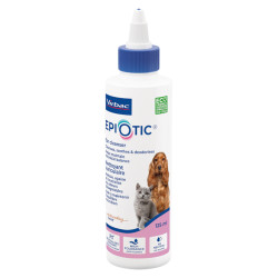 Virbac Epiotic Nettoyant auriculaire chiens et chats 125ml