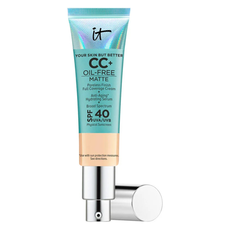 It Cosmetics CC+ Oil-Free Matte SPF40 Fond de teint light medium 32ml
